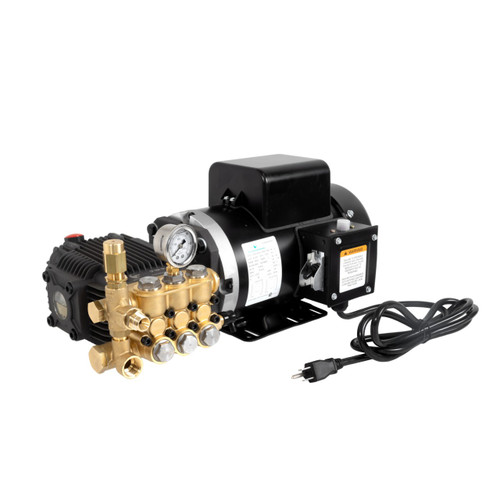 Canpump Misting & Fogging Kit: 2 hp Half-Speed Motor, 1 US gpm Triplex Pump