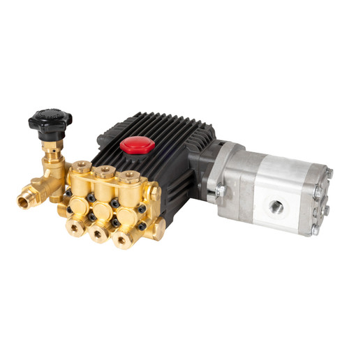 Canpump CT 1690 HY: 1600 psi @ 9 US gpm, Pressure Washer Pump Assembly with Hydraulic Motor