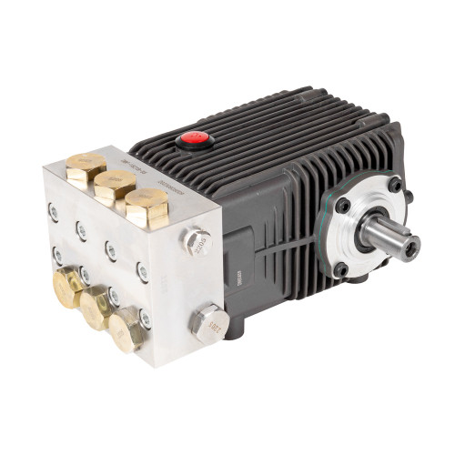 Canpump CE 5261 ST-HW: 7000 psi @ 6.2 US gpm, 24 mm Shaft Industrial Hot Water Pressure Pump (up to 85 °C)