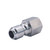 3/8-in Female NPT to 3/8-in Quick-Connect Plug Stainless-Steel Adapter
