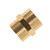 1/2-in Female NPT Brass Coupling