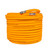 Yellow Mamba 1/2‑in Soft Wash Hose, 200 ft, Stainless-Steel Crimp Fittings, 580 psi
