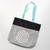 CULTA NYLON TOTE [Black/Gray/Mint]