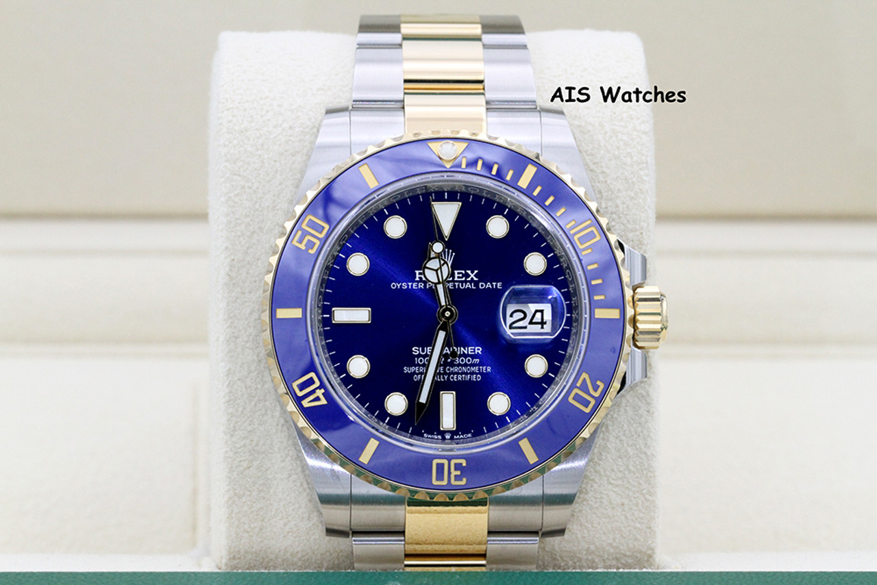 Rolex Submariner Date 41mm Two Tone Blue Dial 126613LB