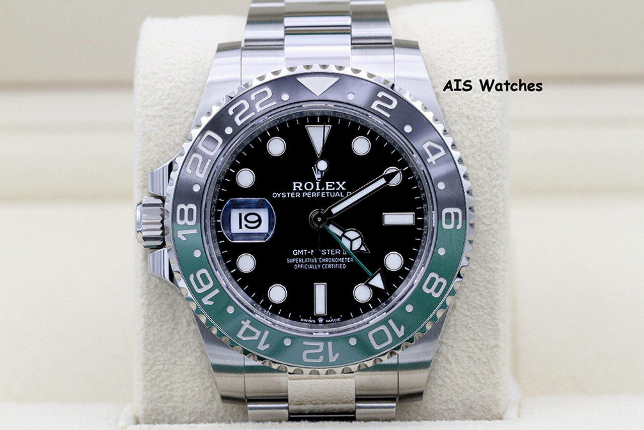 Authentic Used Rolex GMT-Master II Sprite 126720 Watch (10-10-ROL-ASBTMG)