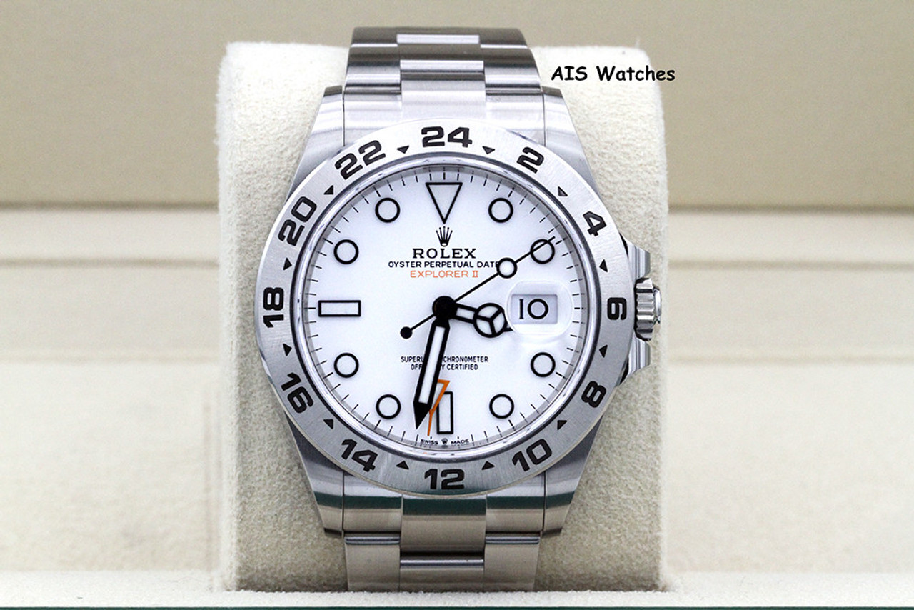 Rolex Polar Explorer II 226570 White Dial 42MM Box Paper