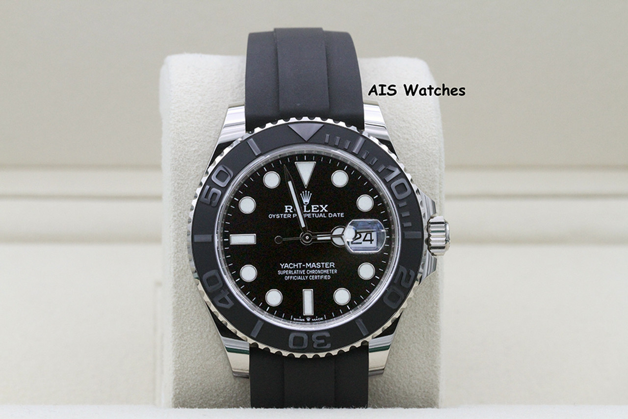 Rolex Yacht-Master 42 Oysterflex Black Dial 226659