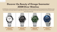 Discover the Beauty of Omega Seamaster 300M Diver Watches