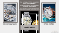 The Different Types of Luxury Watch Movements: Understanding Mechanical, Quartz, and Hybrid