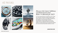 Discover the Latest Additions and Retirements from Rolex's Collection for 2023