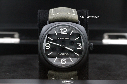 Panerai PAM 643 Radiomir Base Ceramica Hobnail 45MM B&P