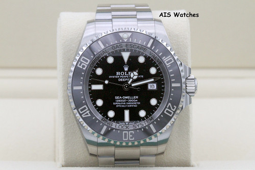 Rolex 126660 Deep Sea SeaDweller DSSD Black Dial Box & Papers