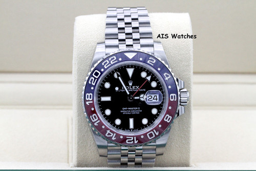 Rolex GMT Master II 126710 BLRO Red Blue Pepsi Jubilee Box & Papers