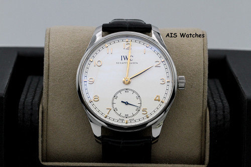 IWC Schaffhausen IW358303 Portugieser Automatic 40 Leather Strap Box & Papers