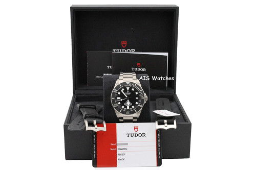 Tudor Pelagos 25600TN Black Dial Titanium Box & Papers