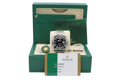 BNIB Rolex Submariner Date Ceramic Green Bezel 126610LV 41MM Box