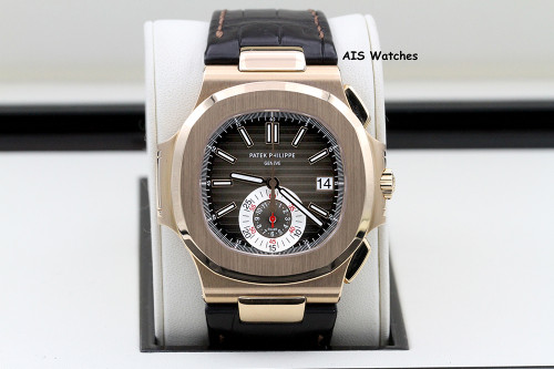 Patek Philippe Nautilus 5980R Chronograph Box & Papers