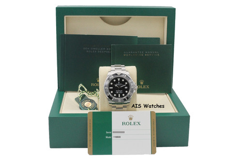 Rolex 116600 SeaDweller SD4K SD4000 2017 Box & Papers