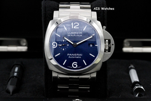 Panerai PAM 1316 Luminor 1950 44 3 Days Stainless Steel / Specchio Blu B&P