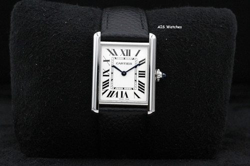 Cartier Tank Must De Cartier WSTA0109 Large 33.7 x 25.5 MM Box  & Papers