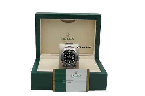 Rolex 126600 43MM RED SEA-DWELLER SD43 MK1 Dial 50th Anniversary 2018 B&P