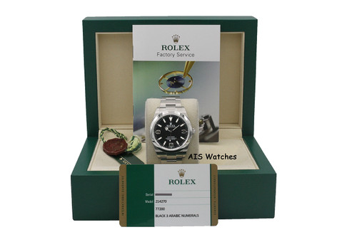 Rolex Explorer 214270 39MM MK1 Dial 2015 Box & Paper