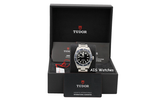 Tudor 79230B Heritage Black Bay Blue Stainless Steel Box & Papers