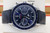 Omega Speedmaster 304.33.44.52.03.001 Chronograph MoonPhase Blue Dial B&P