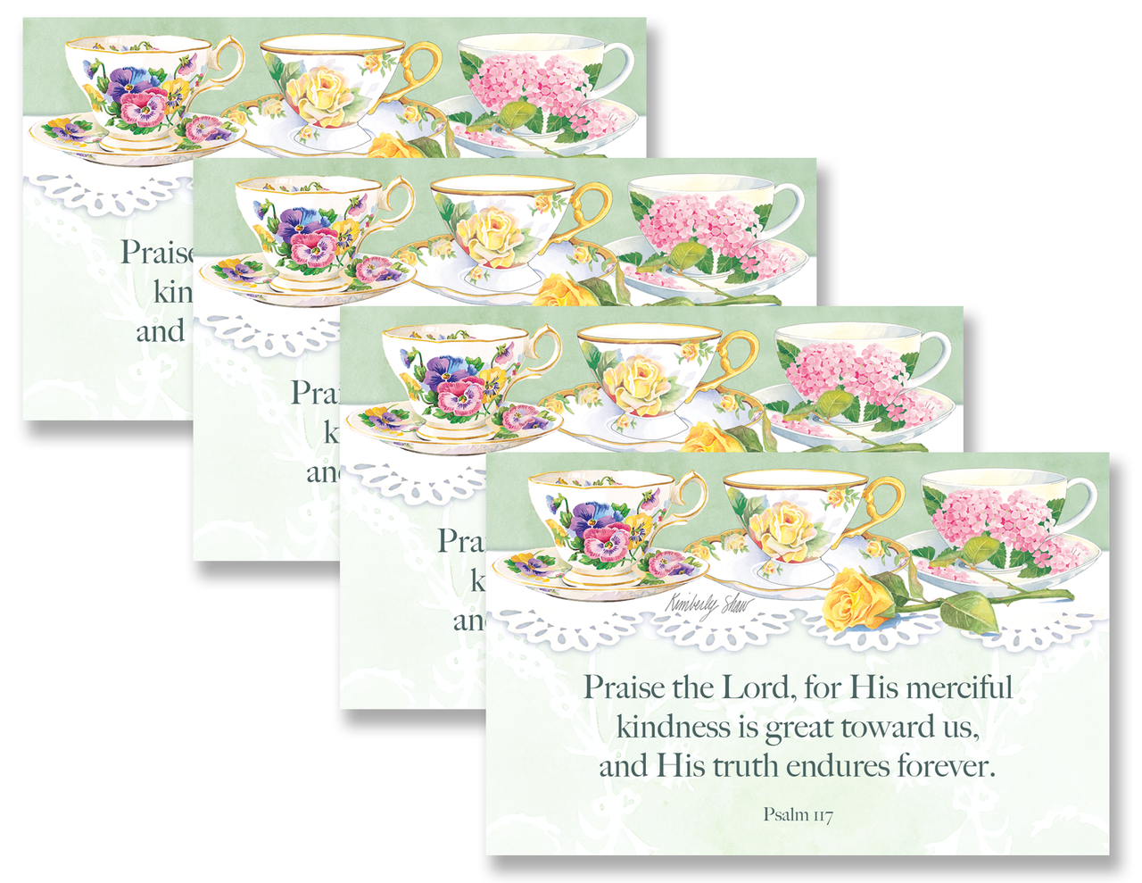 Script Cards 4 Teacups Scripture Cards - KimberlyShawGraphics.com