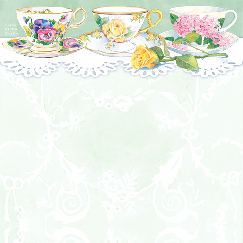 Teacup Stationery Set