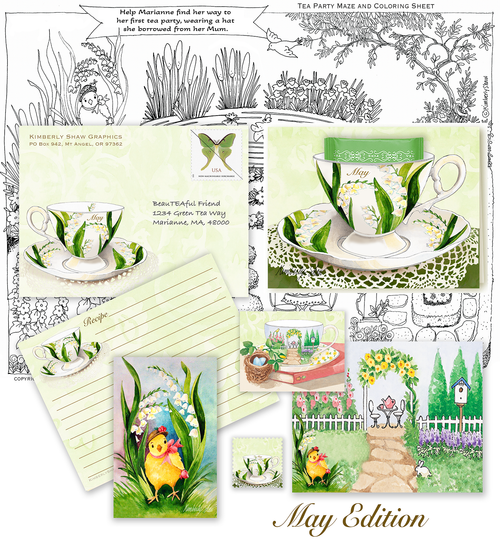 Tea Time Mail Club - May