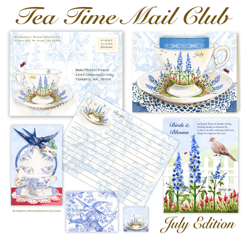 Tea Time Mail Club - July