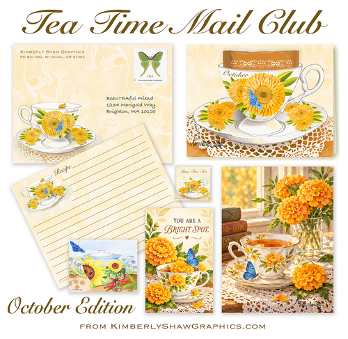 Tea Time Mail Club - October