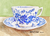 Notecard - Blue & White Teacup