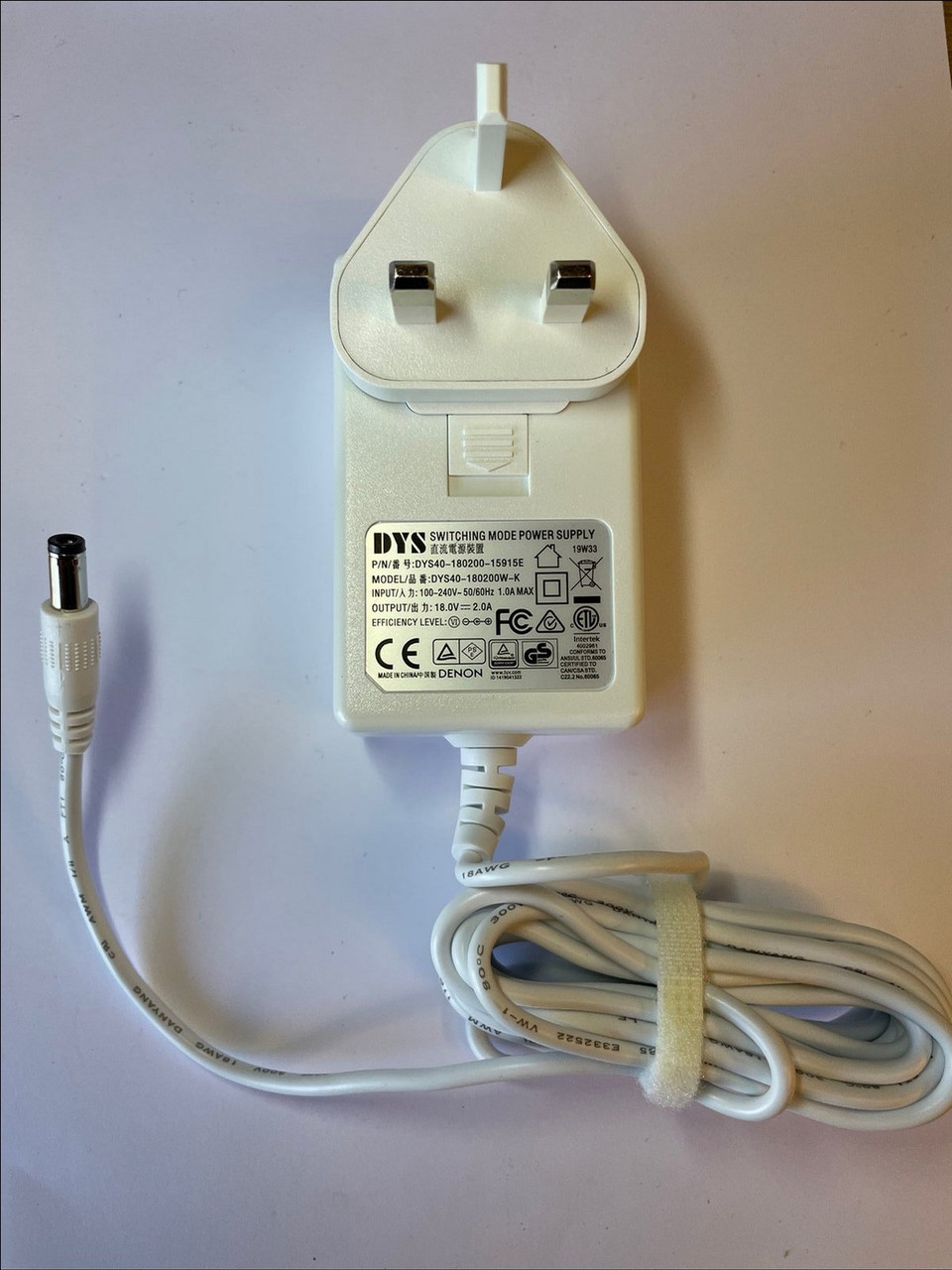 AC DC Power Adapter 27W Switching Mode Power Supply - China Adaptor,  Adapter