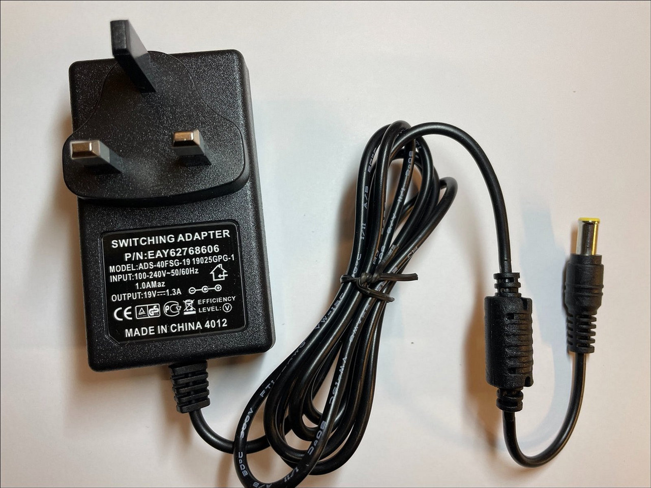 Høflig klart Børnehave UK 19V 1.3A Replacement AC Adaptor Power Supply for LG Flatron Screen  Monitor