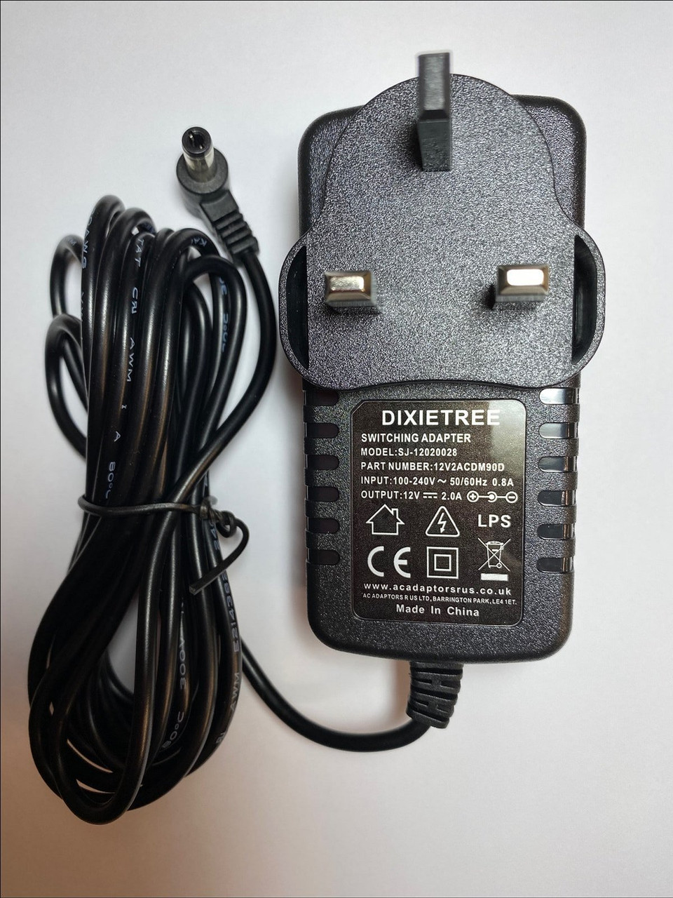 12V AC Adaptor Power Supply for PA-5D PA5D PA5C PA5 Yamaha