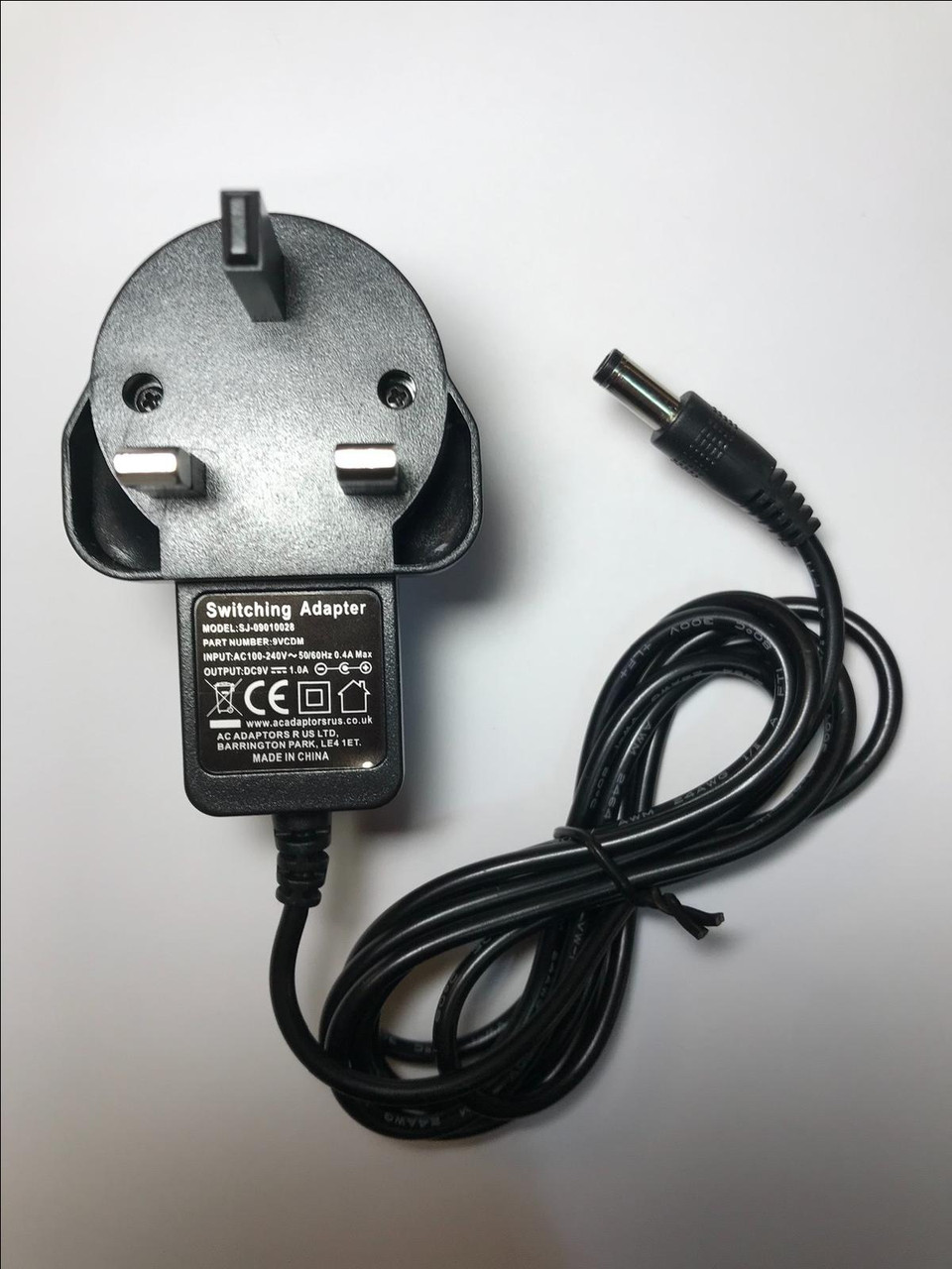 9V AC-DC Adaptor Power Supply Charger 