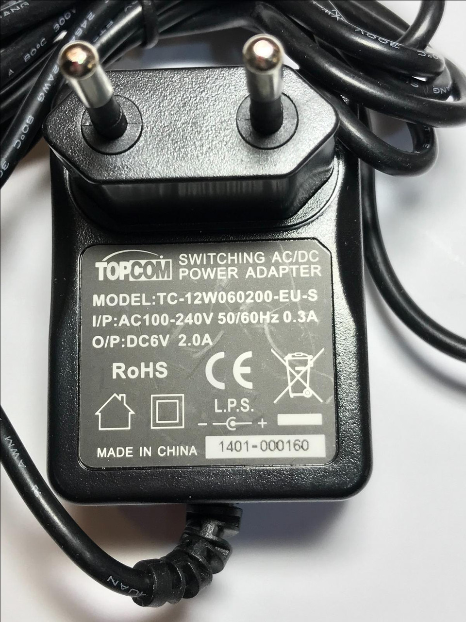 6v Mains Ac-dc Adaptor Power Supply For Omron M3 M7 Blood Pressure