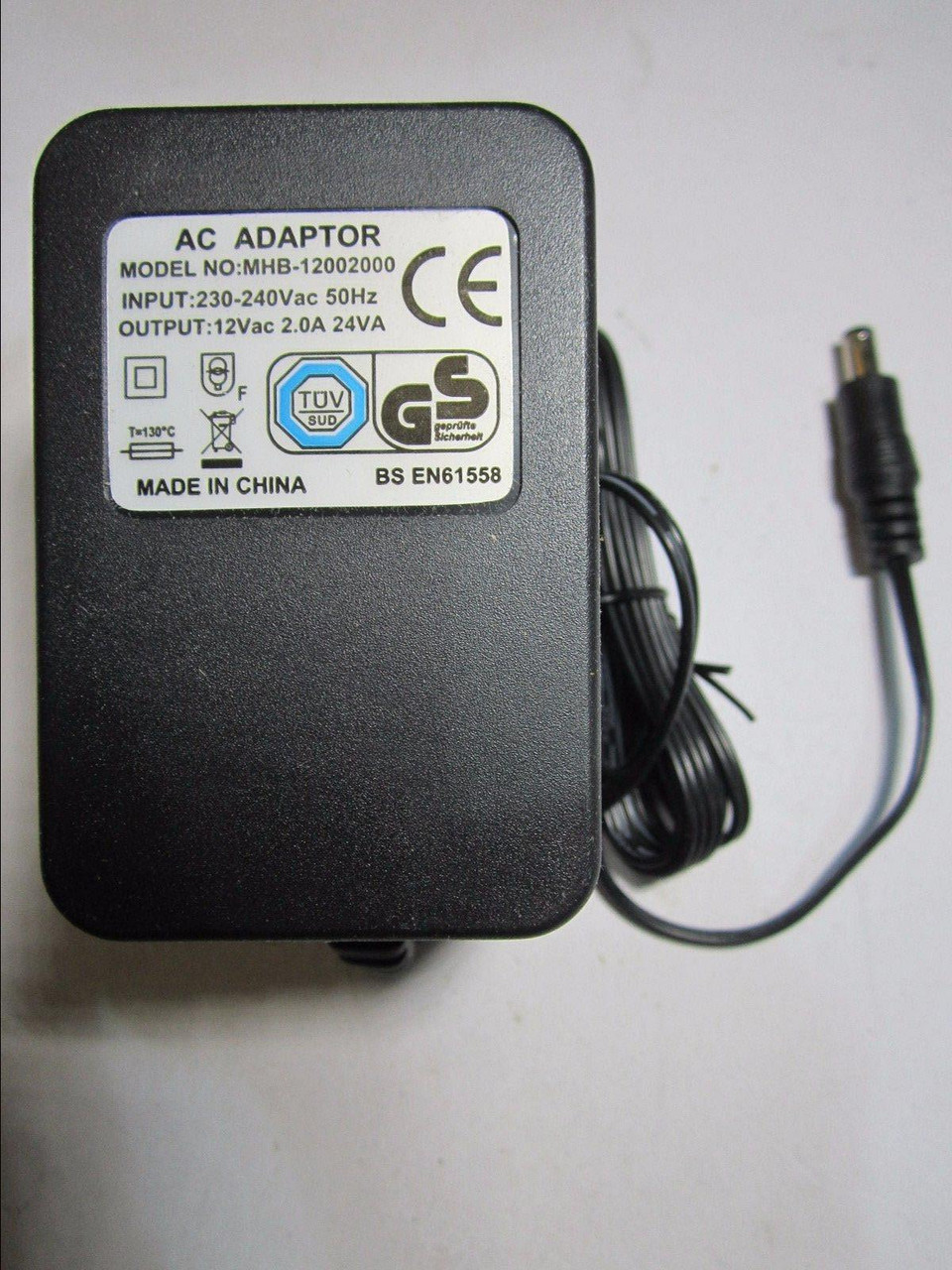 boss bra adapter 12v 500ma