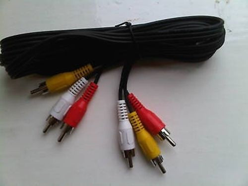 Connect Dazzle to XBOX Red White Yellow RCA Cable Lead