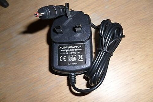 Ikasu 7" DV053304 Portable DVD Player 12V AC Adaptor Charger Power Supply