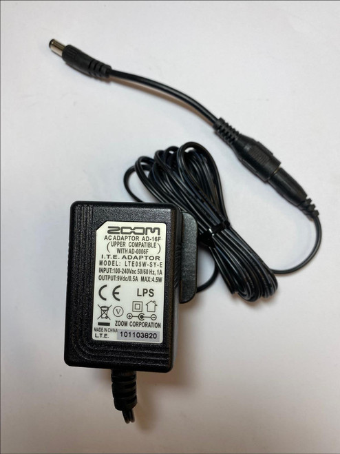 Asda PTDVD7 Portable DVD Player 9V 1A AC Adaptor Power Supply PA009EB02  Charger