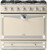 La Cornue - Cornufe Dual Fuel 90 Range - Morning Dew with SS & Polished Chrome