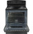 GE - 5.0 Cu. Ft. Freestanding Electric Range - Black