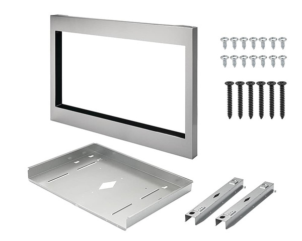 Frigidaire - 27'' Microwave Trim Kit - Silver