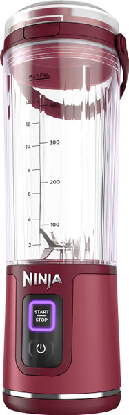 Ninja - Blast 18 oz. Portable Blender - Cranberry Red