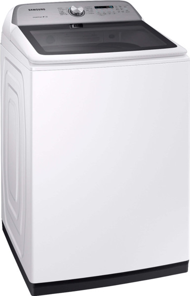 Samsung - 5.4 Cu. Ft. High-Efficiency Top Load Washer with Active WaterJet - White