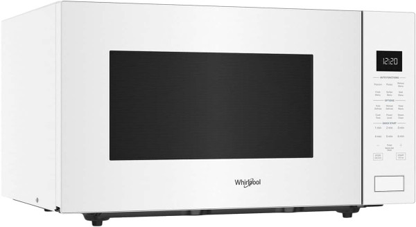 Whirlpool - 2.2 Cu. Ft. Countertop Microwave with Sensor Cooking - White