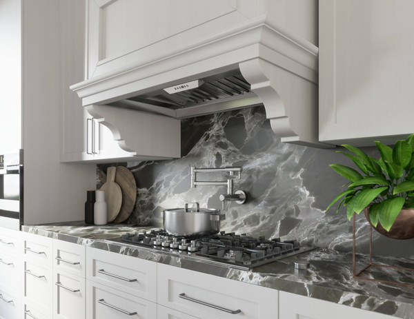 Zephyr - 30 inches - Externally Vented - Range Hood Insert - Stainless Steel